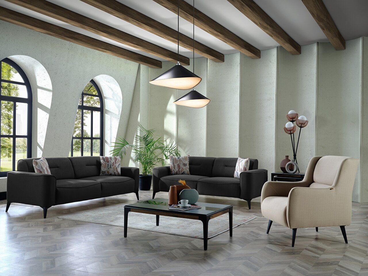 SEREZ Ensemble Canapé Fauteuil Haguenau 0