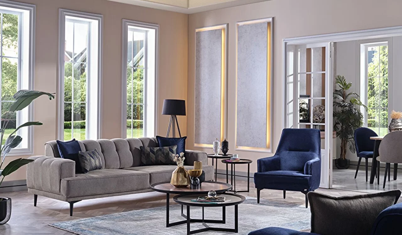 TALIA Ensemble Canap&eacute; Fauteuil Obernai