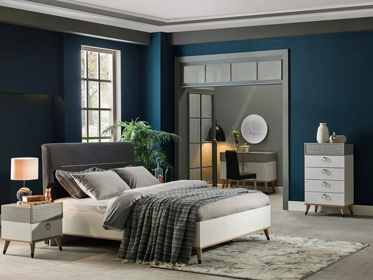 HTTPS ISTIKBAL MNCDN COM MNRESIZE 1280 720 IMG IMAGE TR 58LEN8005FDMW 91 100X100 | Istikbal LENA Chambre Adulte Strasbourg 0