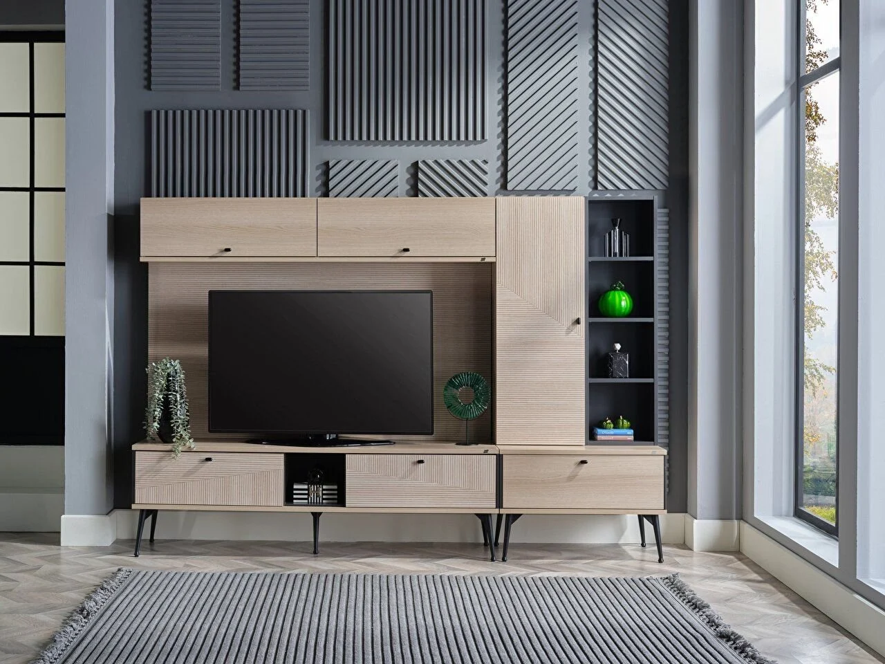 HTTPS ISTIKBAL MNCDN COM MNRESIZE 1280 720 IMG IMAGE TR 58CRS8045CKCN 2 600X450 | Istikbal CROSS Meuble tv Illkirch-Graffenstaden 0