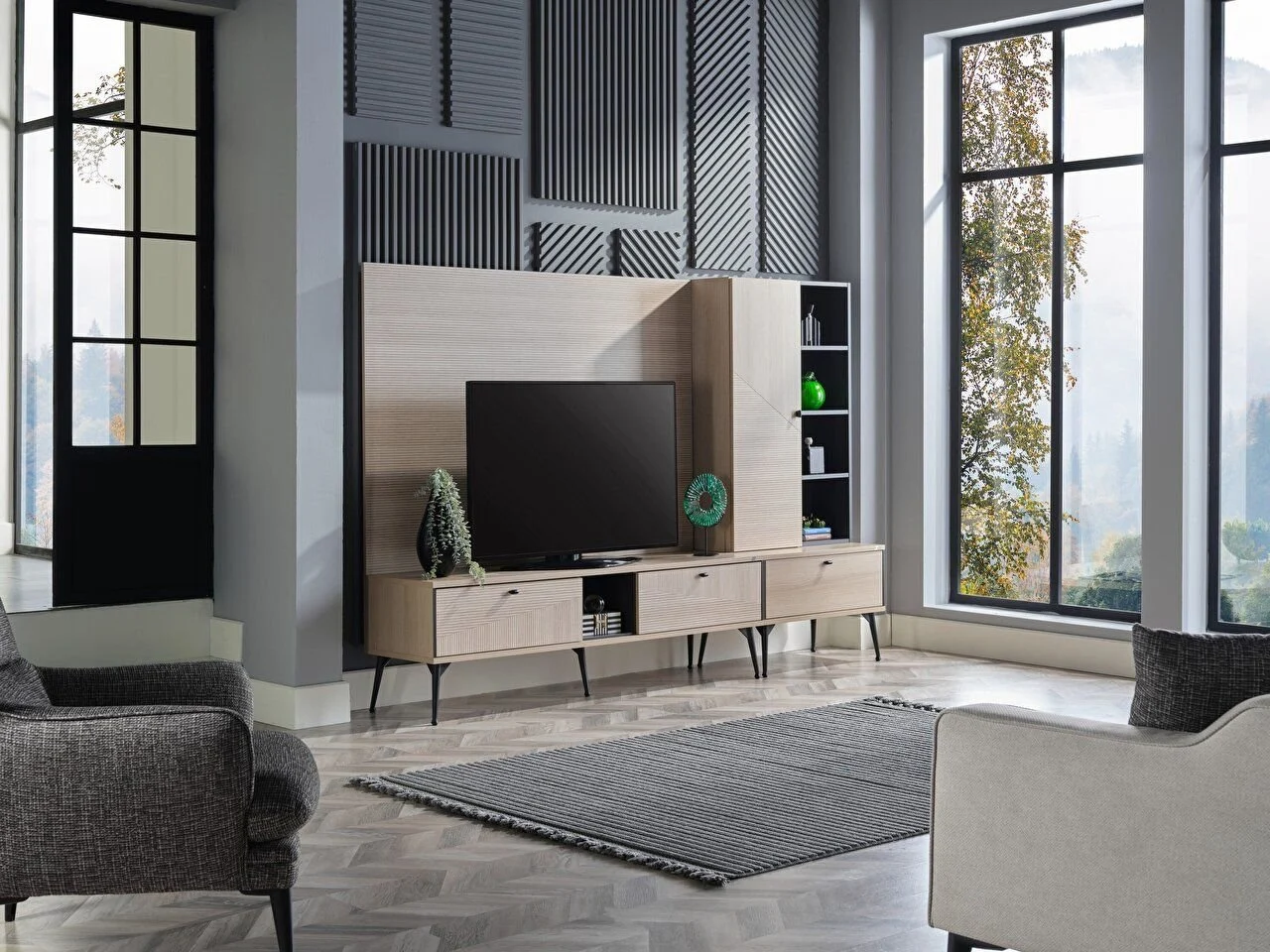 HTTPS ISTIKBAL MNCDN COM MNRESIZE 1280 720 IMG IMAGE TR 58CRS8045CKCN 4 100X100 | Istikbal CROSS Meuble tv Illkirch-Graffenstaden 0