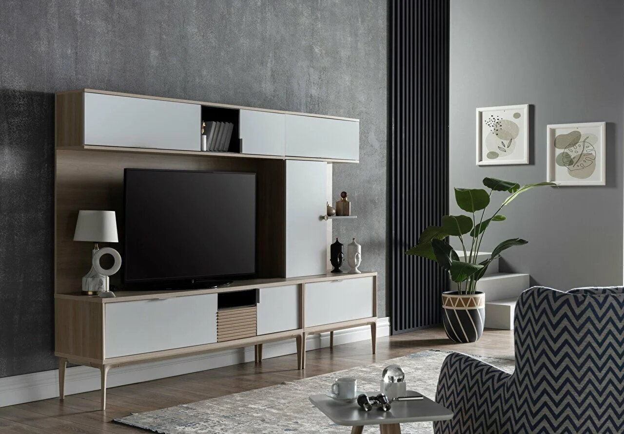 HTTPS ISTIKBAL MNCDN COM MNRESIZE 1280 720 IMG IMAGE TR 58RER8045HZTX 3 100X100 | Istikbal RETRO Meuble tv Schiltigheim 0