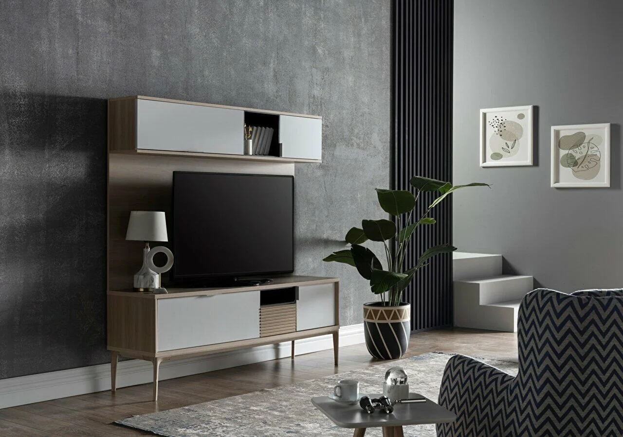 HTTPS ISTIKBAL MNCDN COM MNRESIZE 1280 720 IMG IMAGE TR 58RER8045HZTX 4 100X100 | Istikbal RETRO Meuble tv Schiltigheim 0