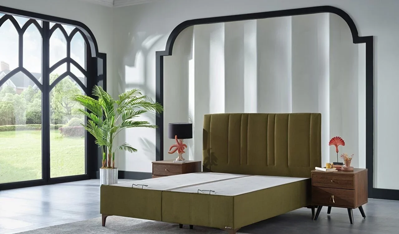 ASTON &#8211; Lit coffre &amp; Tête de lit Bischheim