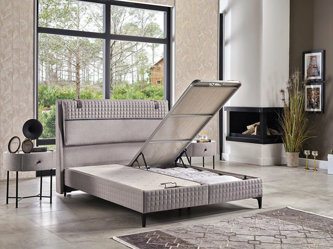 STRESS FREE YOUNG &#8211; Lit coffre &amp; Tête de lit Haguenau 0