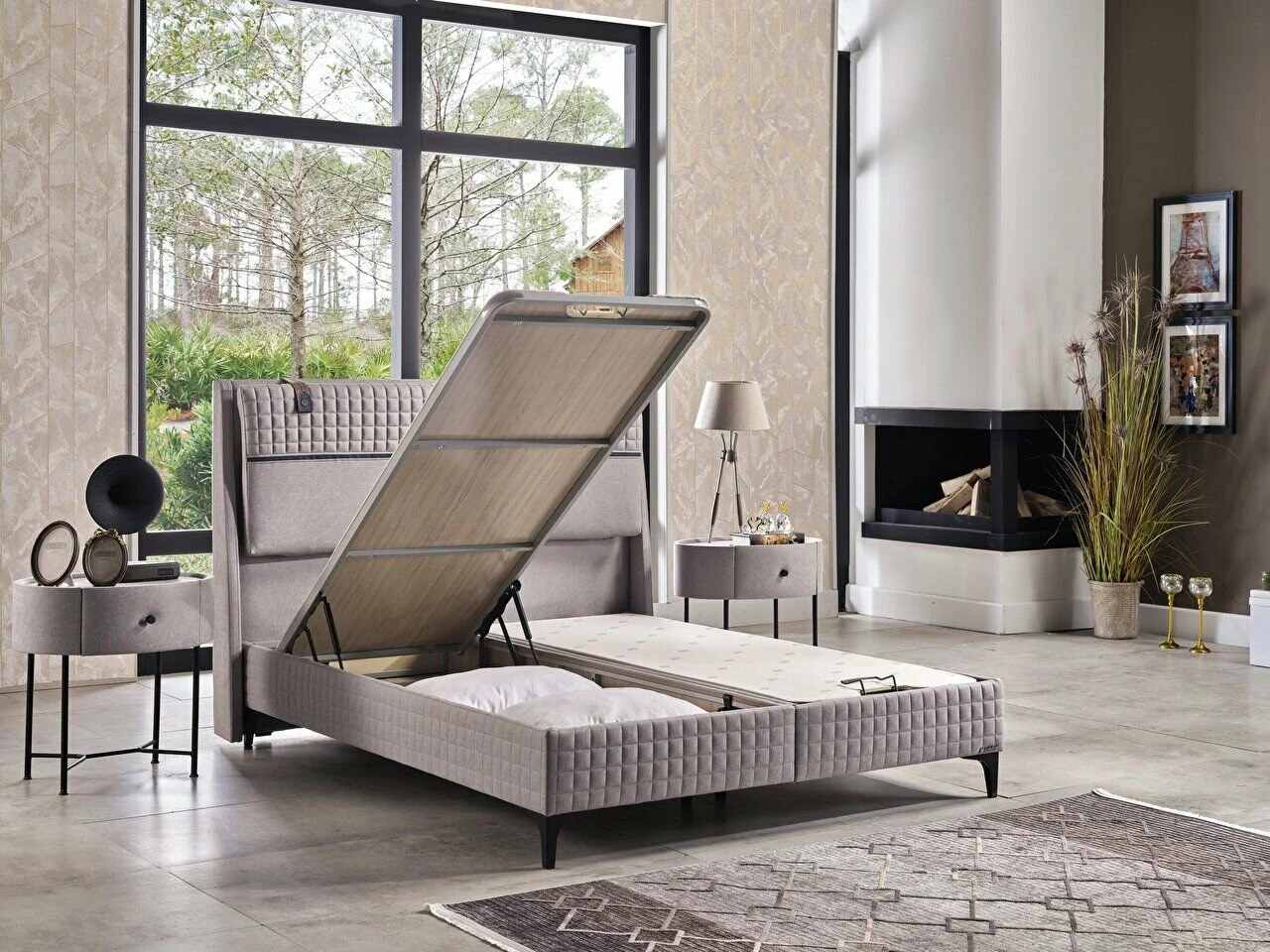 STRESS FREE YOUNG &#8211; Lit coffre &amp; Tête de lit Haguenau 0