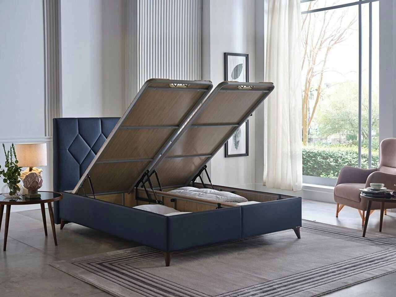 HTTPS ISTIKBAL MNCDN COM MNRESIZE 1280 720 IMG IMAGE TR 202SSDC5601000003 9 100X100 | Istikbal SLEEPY S – Lit coffre & Tête de lit Bischheim 0