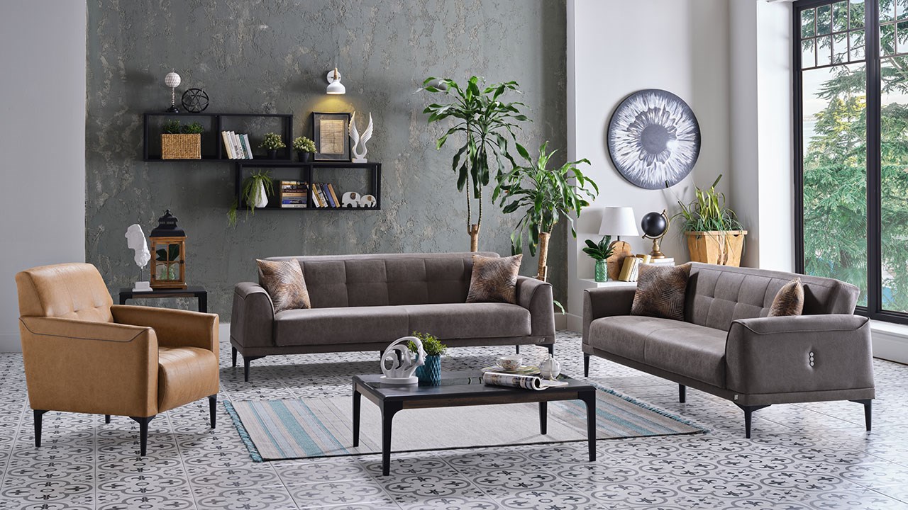 VISTA Ensemble Canapé Fauteuil Ostwald 0