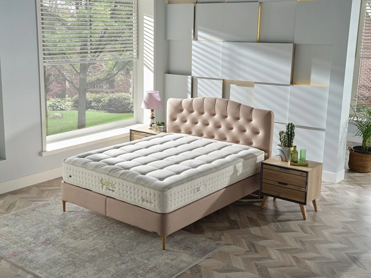 Comment harmoniser t&ecirc;te de lit, commode et chevets dans une chambre turque moderne ? Lingolsheim
