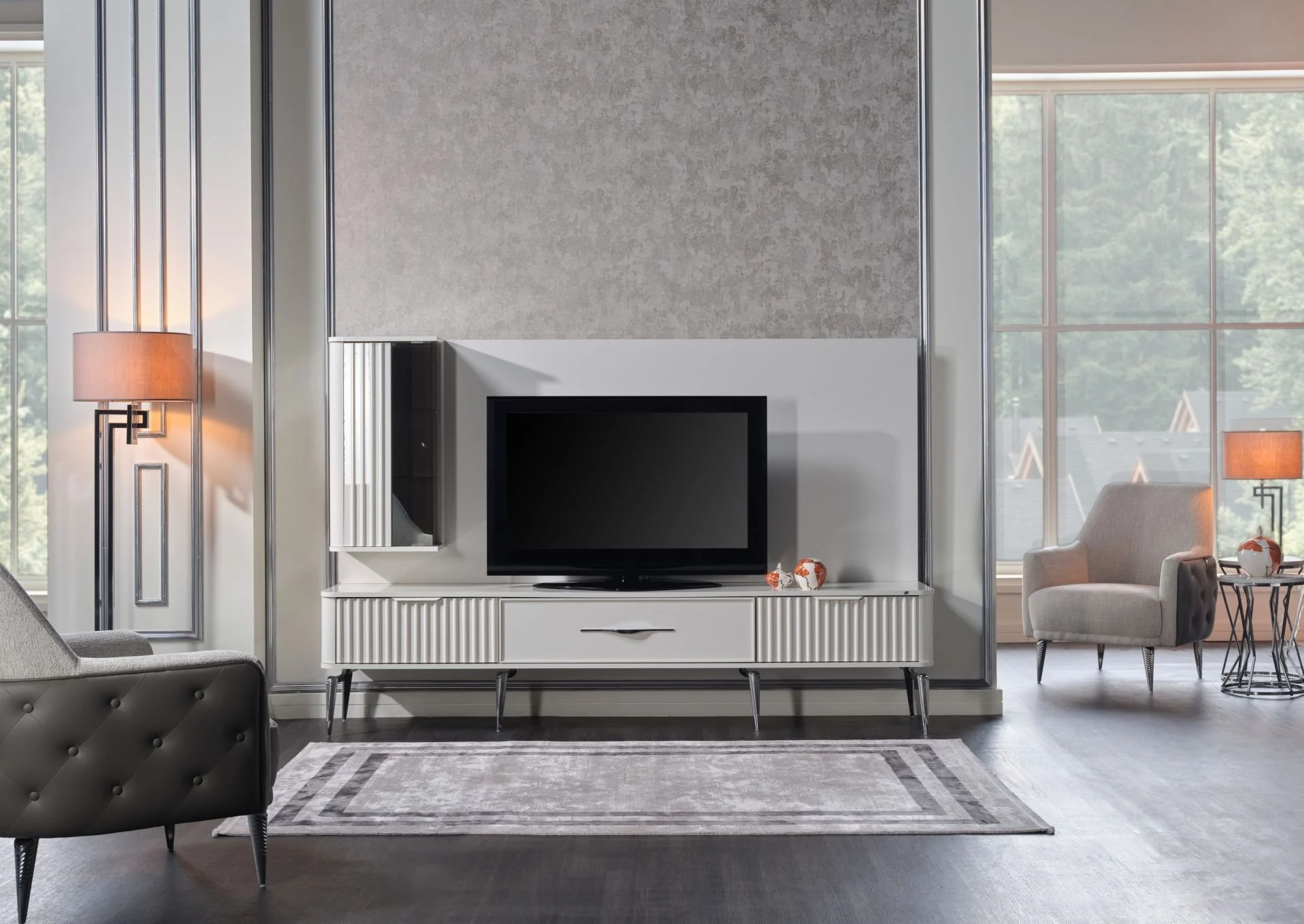 AYSA TV UNITESI020 100X100 | Istikbal AYSA Meuble Tv Schiltigheim 0