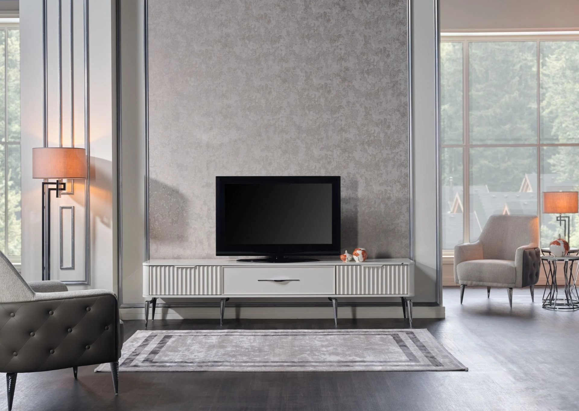 AYSA TV UNITESI023 100X100 | Istikbal AYSA Meuble Tv Schiltigheim 0