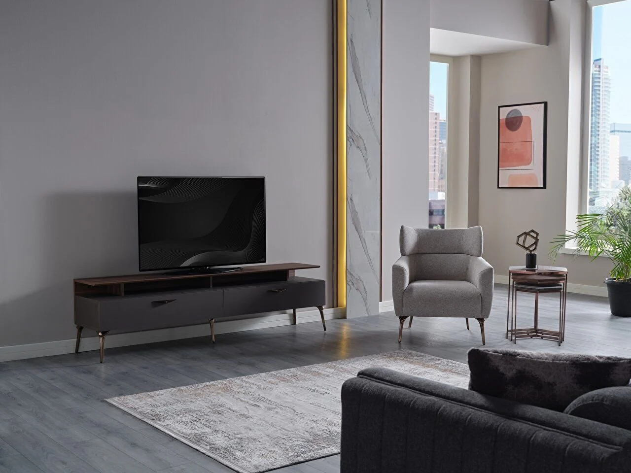 HTTPS ISTIKBAL MNCDN COM MNRESIZE 1280 720 IMG IMAGE TR 58VSN8045VEVB 6 100X100 | Istikbal VANESSA Meuble Tv Strasbourg 0