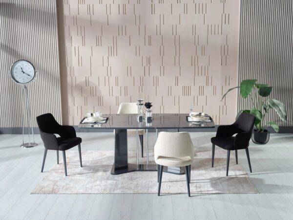 Offre modèle EXPO salle à manger VIOLA : table fixe et 6 chaises Haguenau 0